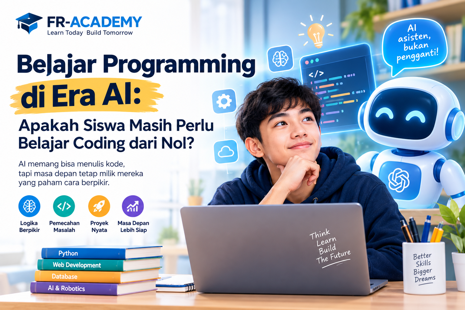 Belajar Programming di Era AI: Apakah Siswa Masih Perlu Belajar Coding dari Nol?